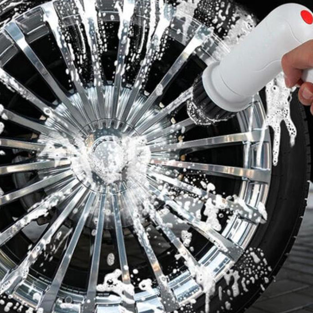 9-in-1 Cordless Electric Spin Scrubber Handheld Turbo Scrub Cleaning Brush Kit