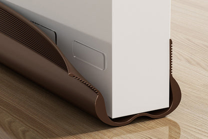 93CM Under Door Seal Door Draft Stopper - Brown