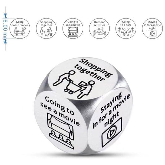 Decision Dice Christmas Valentines Day Ideas  for Couples Style 1