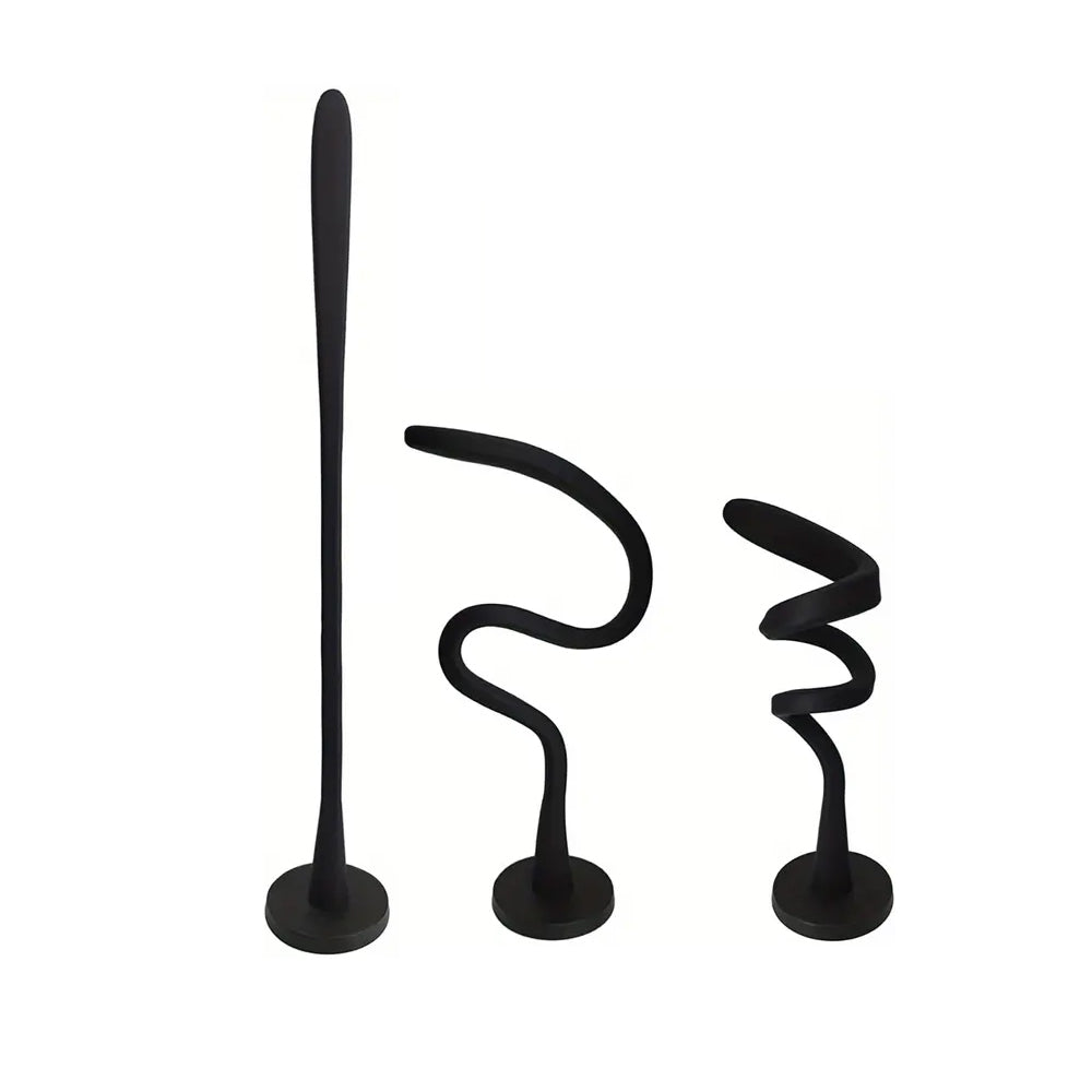 Magnetic Flexible Door Prop for Front Load Washer Washing Machine Door Holder Black