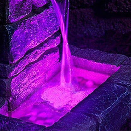 2 Piece 13 LED APP Controlled IP68 RGB Submersible Pool Pond Light