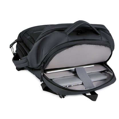 Large Capacity Expandable Business Luggage Backpack Water-repellent Travel Bag Laptop Bag