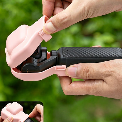 Protective Case for DJI Pocket 4 Pro with Lanyard - Pink