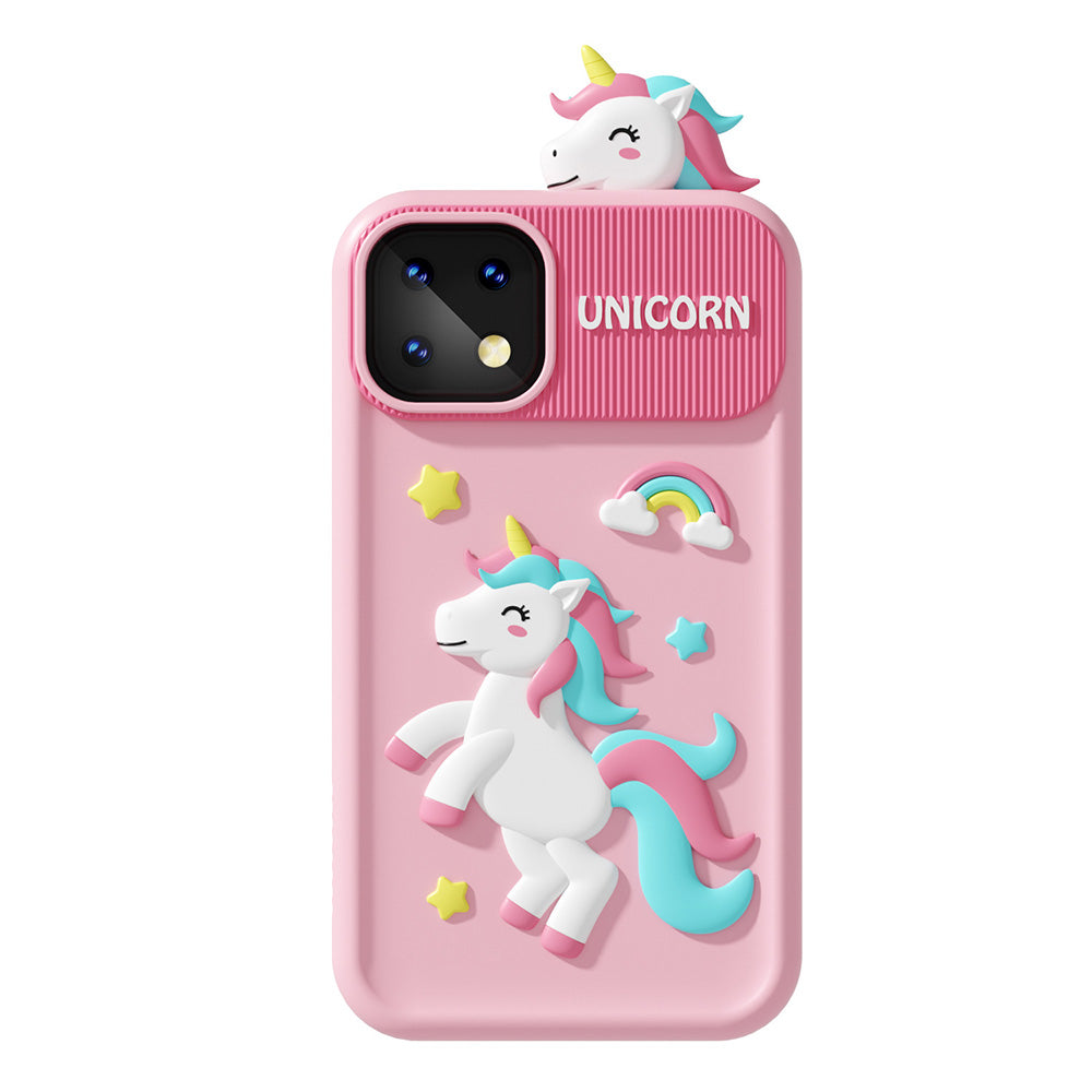 Kids Dual Camera Smart Phone Toy Touchscreen Phone with 32G TF Card Christmas Birthday Learning Play Toy Pink