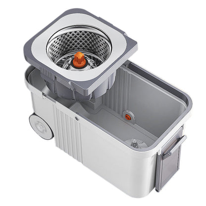 360-Degree Spinning Mop with Detachable Bucket for Home Cleaning