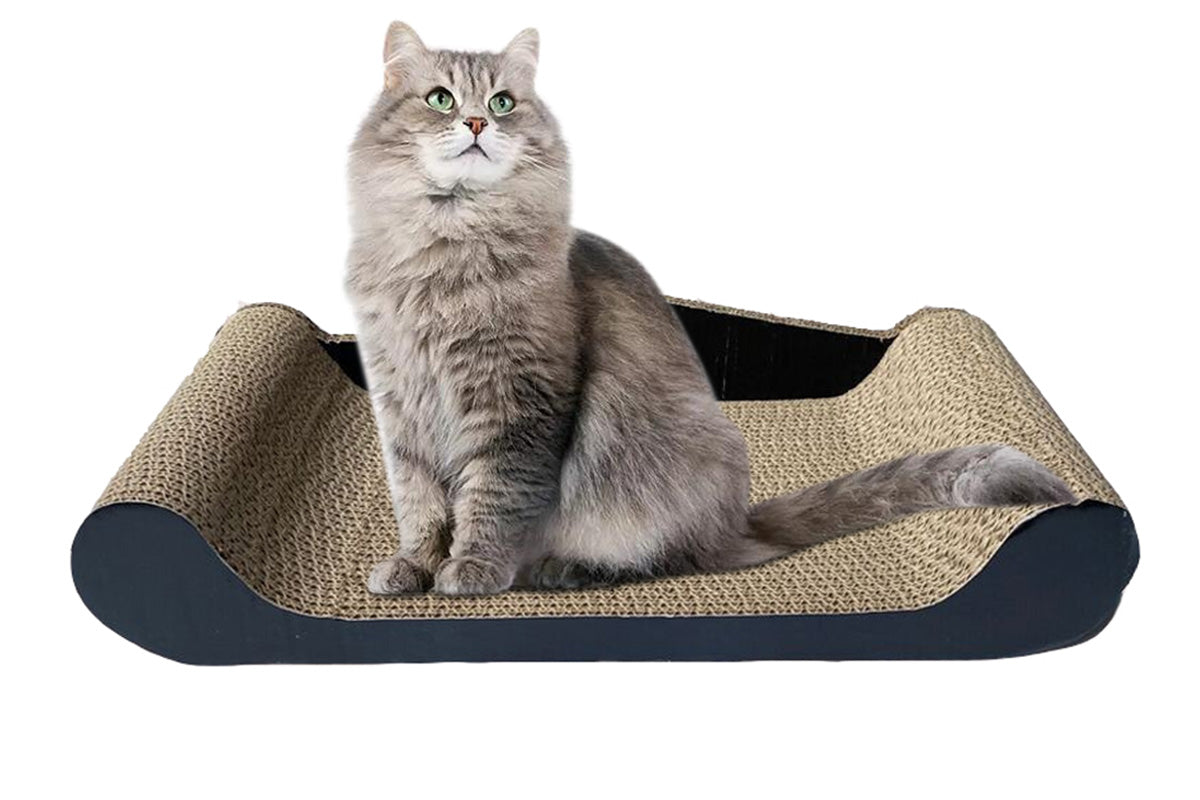 Cat Scratching Board Cat Toy Post Scratcher Corrugated Cardboard Pet Gym Toy