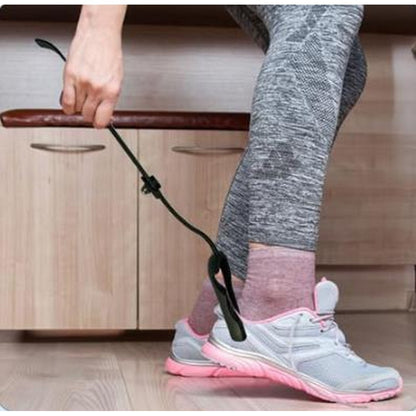 3 in 1 Sock Aids for Putting On Socks with Shoe Horn for Seniors Disabled