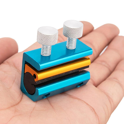 Dual Head Motorcycle Cable Lubricator Tool with Oil Clamp Blue