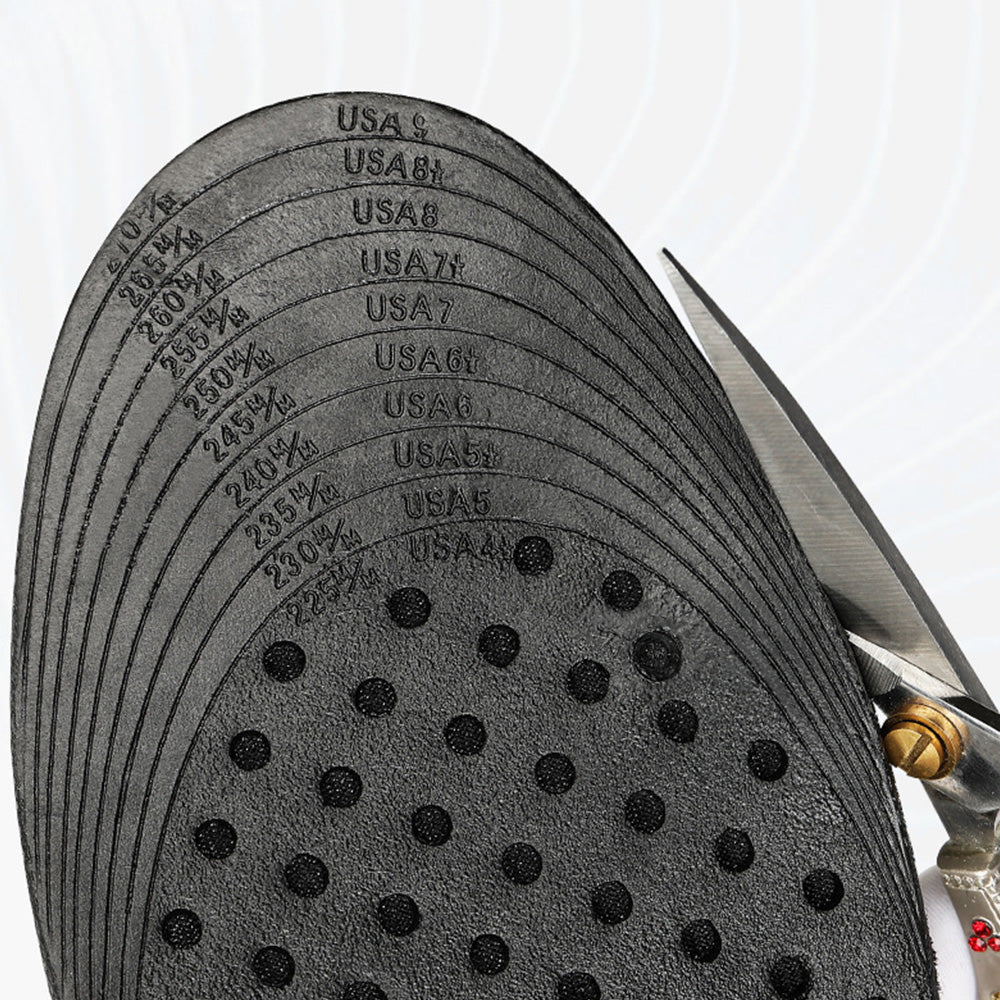 1 Pair 4-Layer Heel Insert Height Increase Insoles Air Taller Cushion Insoles