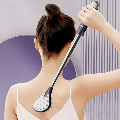 Extendable Back Scratcher Telescopic Itch Reliever for Back Neck and Feet-Purple