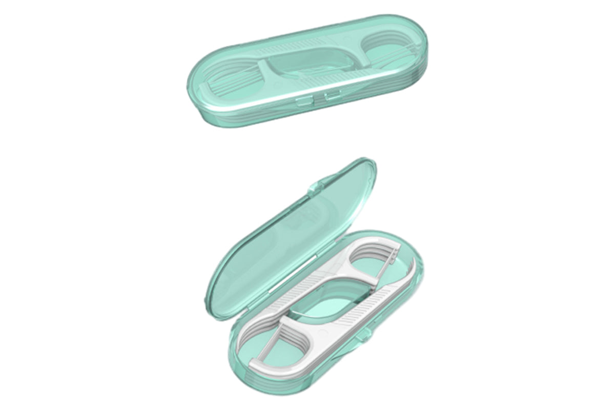40Pcs Dental Floss With Travel Cases Toothpicks Floss Sticks