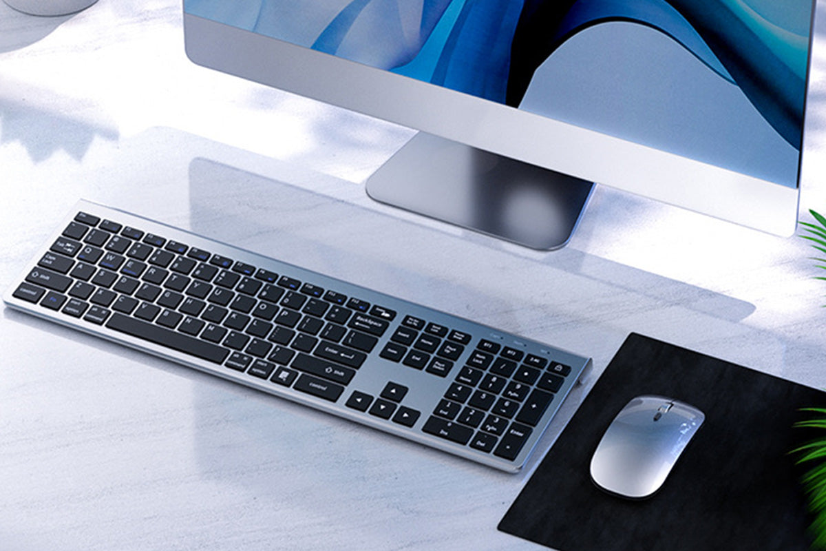 2.4GHz Bluetooth Wireless Keyboard And Mouse Combo