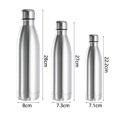 Stainless Steel Single Layer Water Bottle Sports Drink Bottle