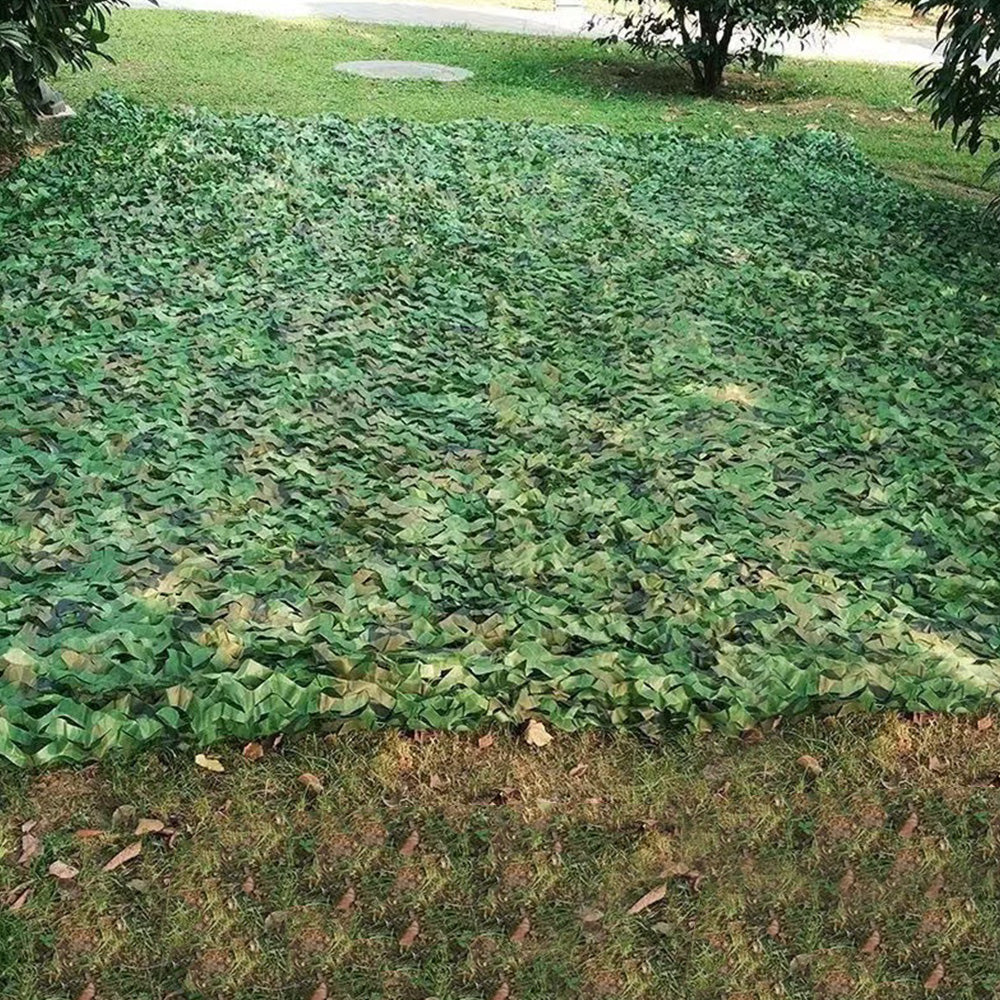 300 x 500 cm Double-Layer Nylon Camouflage Camping Net Sun Shade