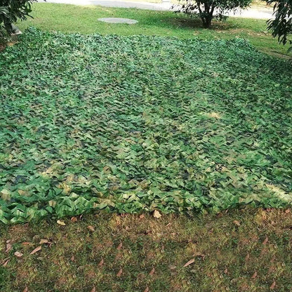 300 x 500 cm Double-Layer Nylon Camouflage Camping Net Sun Shade