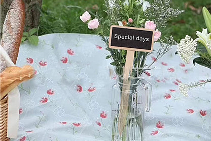 10Pcs Wood Chalkboards Signs Gardening Plant Tags