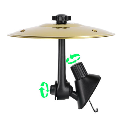Car Air Vent Mini Drum Cymbal Set with Drum Stick Musical Gadget
