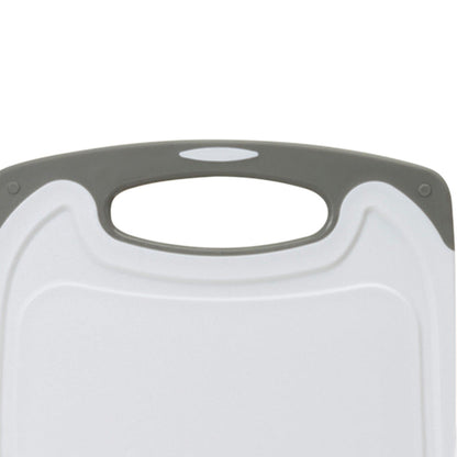 3Pcs Set Plastic Cutting Boards for Kitchen Non-slip Chopping Boards White