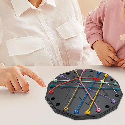 Educational Rope Untangling Puzzle Board Game for Kids and Adults Brain Training
