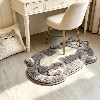 Cat Door Mat Diatom Mud Absorbent Bathroom Mat