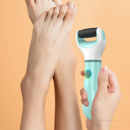 Electric Pedicure Set Foot File Hard Dead Skin Callus Remover Foot Grinder Light Green