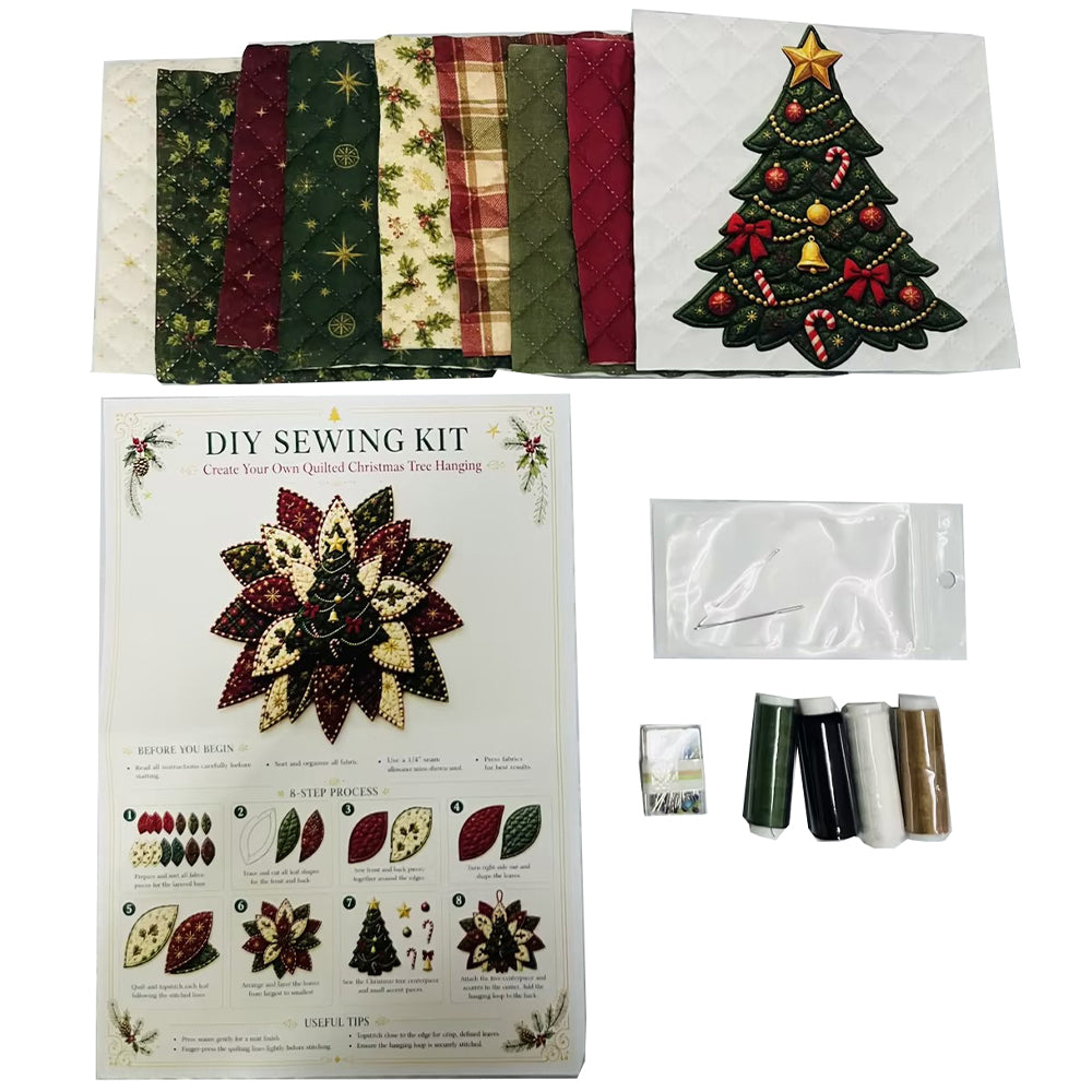 DIY Christmas Door Hanging Sewing Kit Christmas Decorations - Christmas Tree