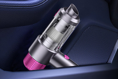 4-in-1 Handheld Car Vacuum Cleaner Cordless 6500PA Mini Air Duster with LED Light for Home Office