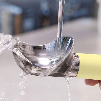 Heated Rechargeable Ice Cream Scoop with Stand Electric Warming Spoon