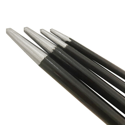 4-Piece Set Pry Bar Tools Wrecking Hand Tool for Automotive Machinery Aligning and Prying