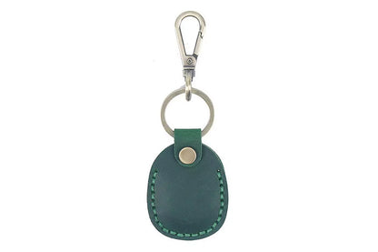 4Pcs For Apple AirTag PU Leather Holder Keyrings Dog Keychain Pet Cases