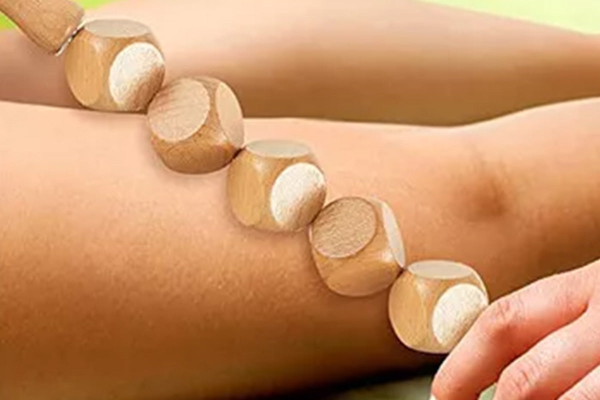 Wood Therapy Massage Lymphatic Drainage Anti Cellulite Massager for Body Shaping