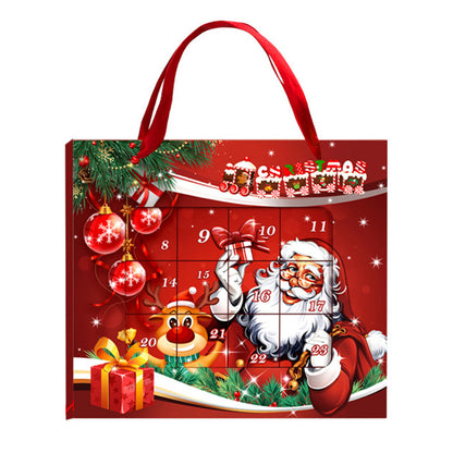 Christmas Advent Calendar Bracelet ¨C Blind Box DIY Charm Bracelet Gift Kit Style 1