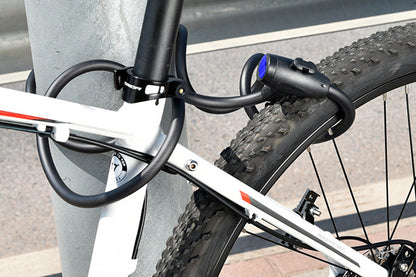Anti-theft Security Bike Cable Lock Bicycle Lock With Bracket And 2pcs Keys