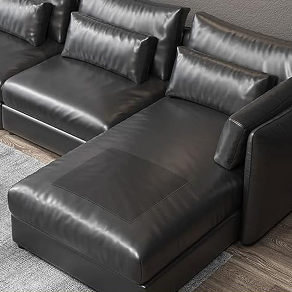 Self Adhesive Leather Repair Patch 50x500cm Vinyl Sofa Couch Car Seat Repair Tape-Black