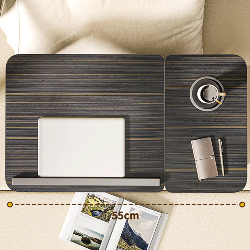Adjustable Laptop Bed Table with Cup Holder Folding Laptop Desk for Bed Sofa Floor Office