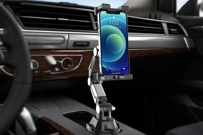 Adjustable Car Cup Holder Mount For Tablet And Phone In Vehicles