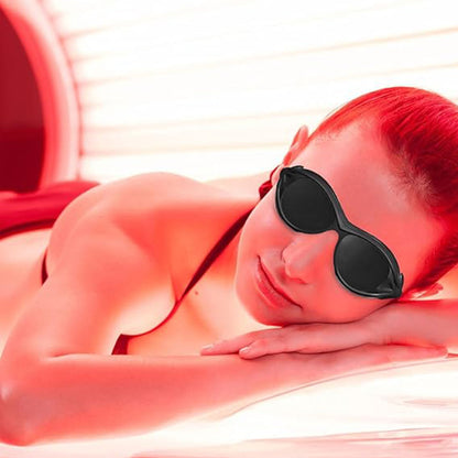 LED Red Light Therapy Glasses Infrared Goggles for Eye Protection