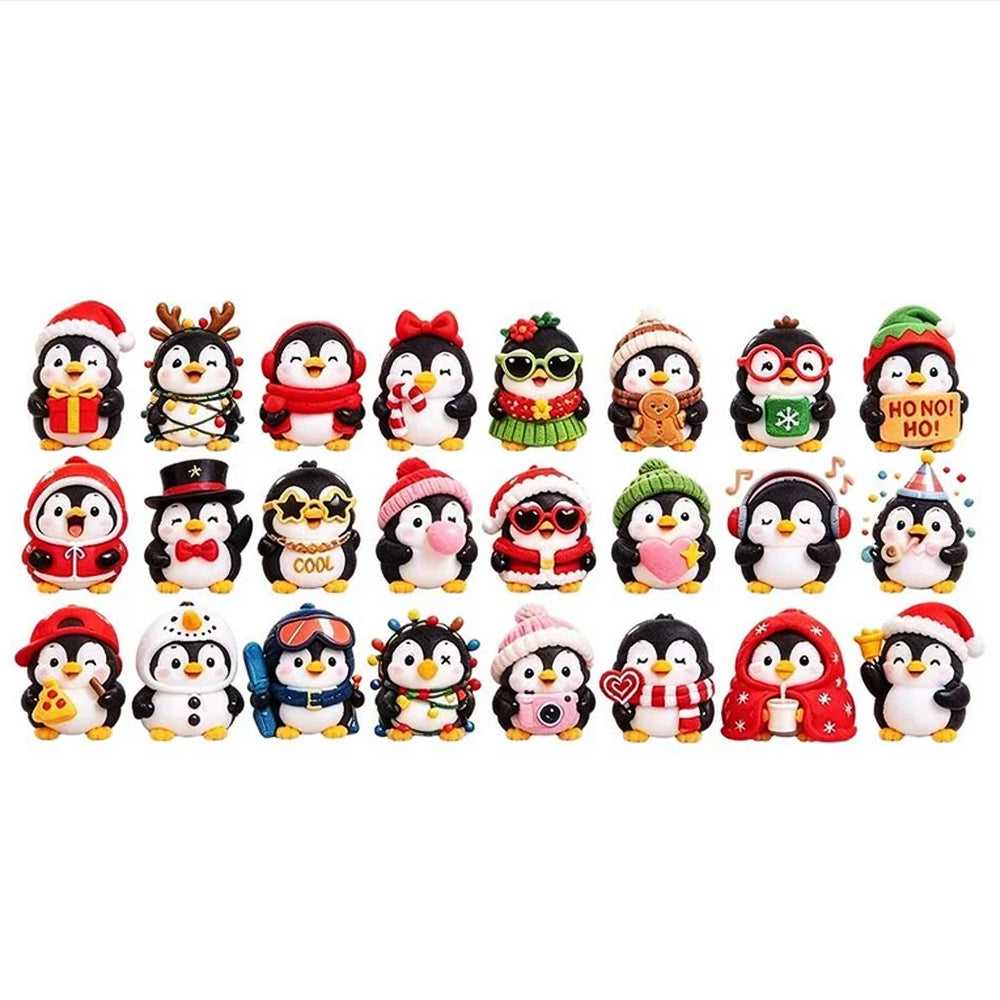 3D Penguin Christmas Advent Calendar For Adults 24 Day Countdown