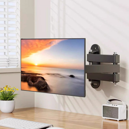 Monitor Wall Mount 360 Degree Swivel for TV Bracket with Extension Arm