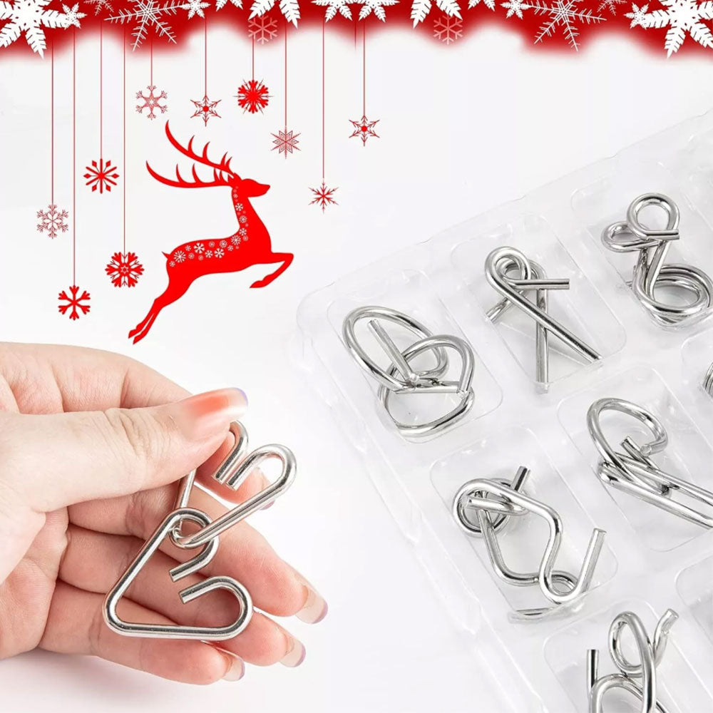 24 Days Advent Calendar Brain Teaser Puzzles Game 3D Educational Toys
