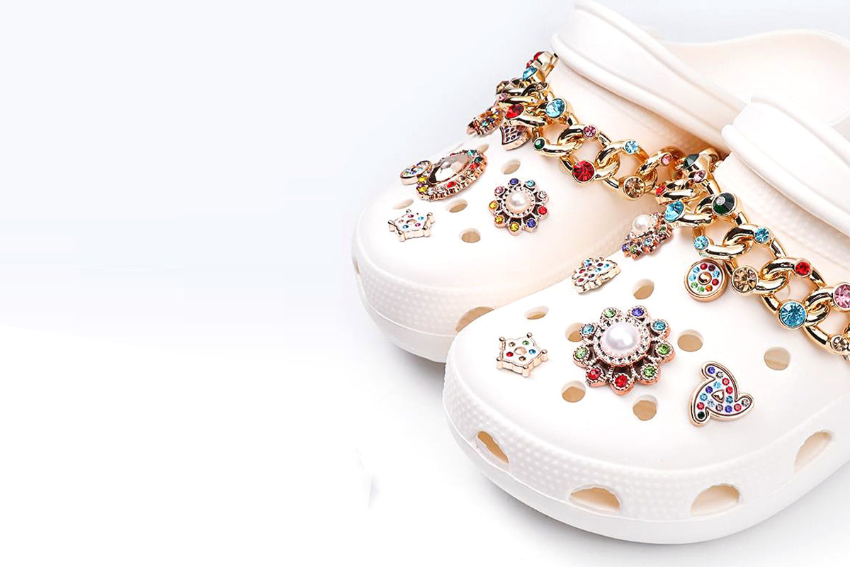 14Pcs Fashion Bling Shoe Charms Shoe Decoration for Women Girls Party Favors DIY Gift