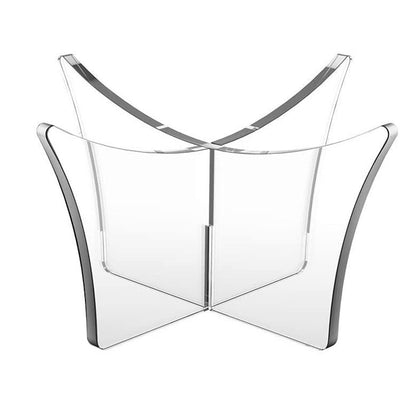 5 Pack Acrylic Ball Display Stand Clear Sports Ball Holder for Basketball and Football