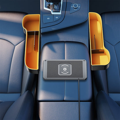 Universal Car Wireless Fast Charger Mat Non-Slip Charging Pad for Devices with Wireless Charging Function Type-C Style