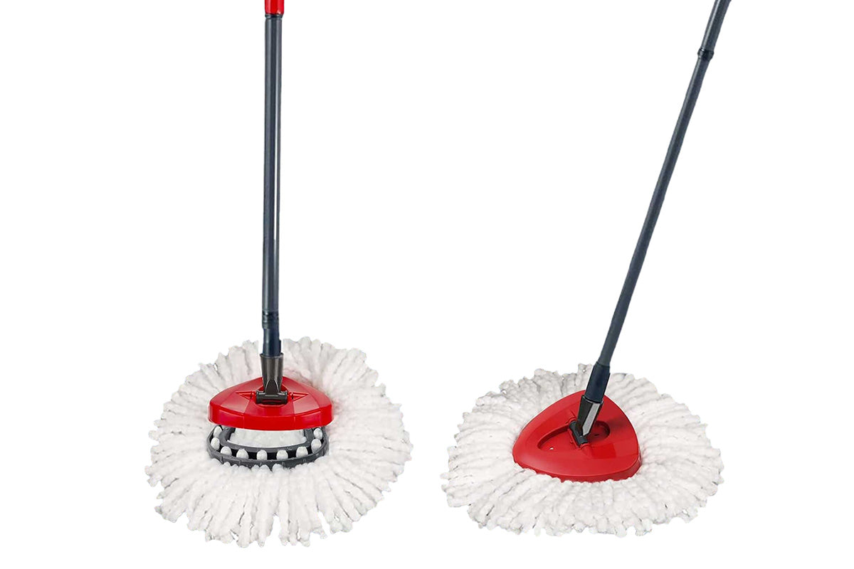 6Pcs Spin Mop Replacement Head Microfiber Mop Refill for Ocedar Vileda Triangle Swivel Mops