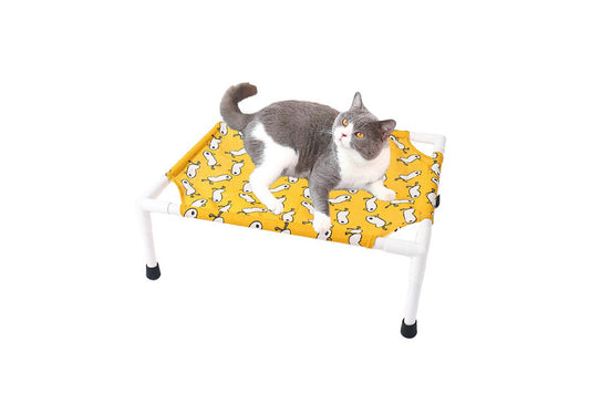Indoor Outdoor Waterproof Pet Bed Portable Raised Pet Cot For Small Medium Dogs Cats-Style 1