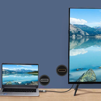 DisplayPort to HDMI Male to Female Adapter Converter with 4K 60Hz Output