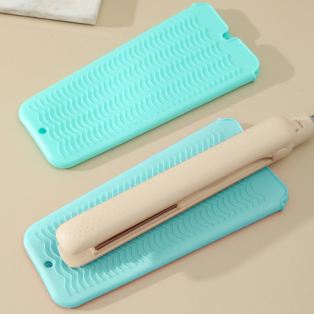 2-Pack Heat Resistant Silicone Pouch ââ‚?For Hair Styling Tools Storage Green