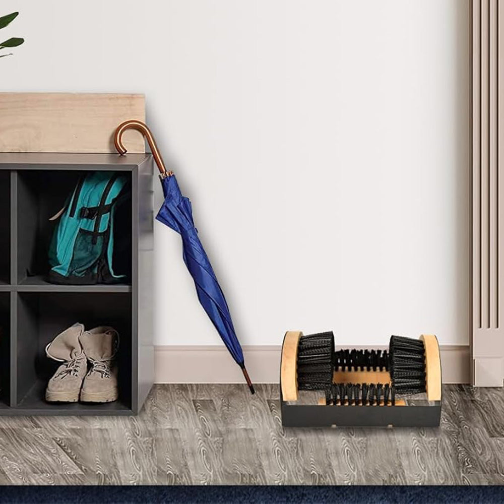 Boot Scraper Brush Doormat Outdoor Mat Cleaner Scrubber