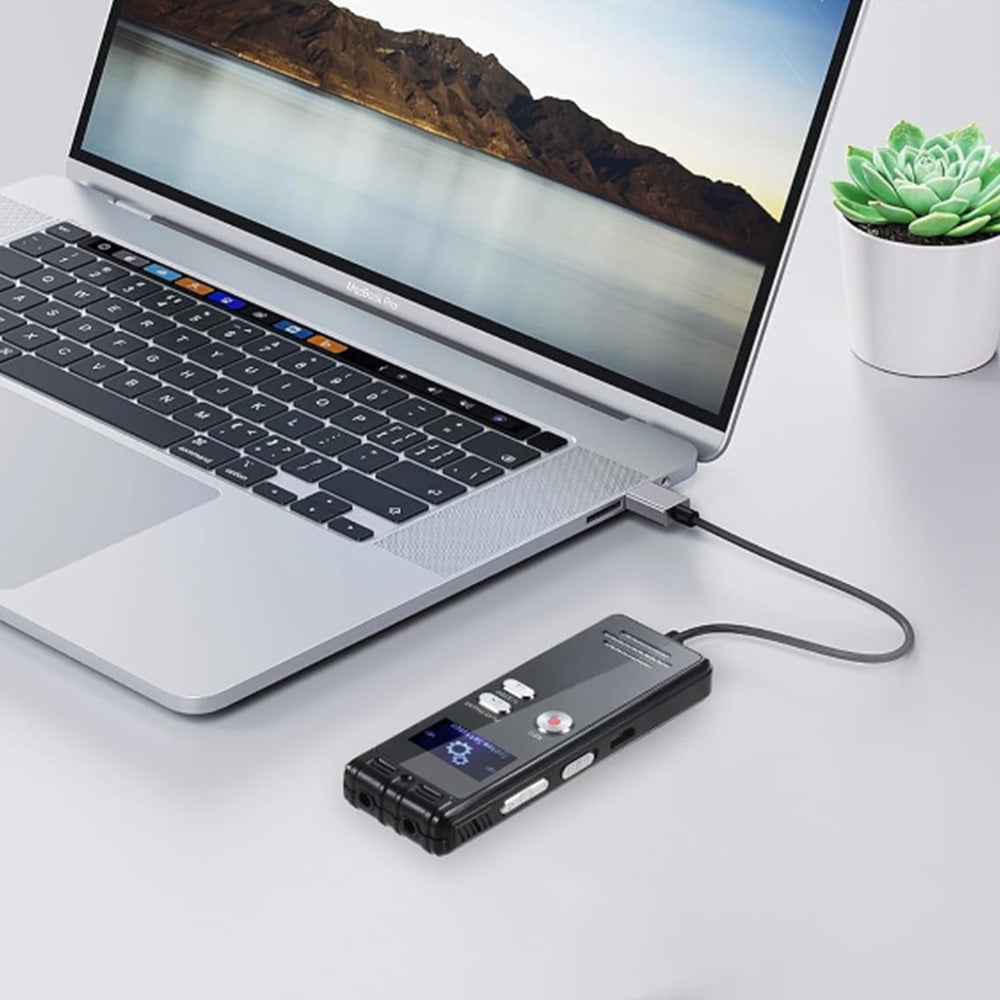 Digital Voice Activated Recorder with 32G TF Card Playback Audio Recording Device