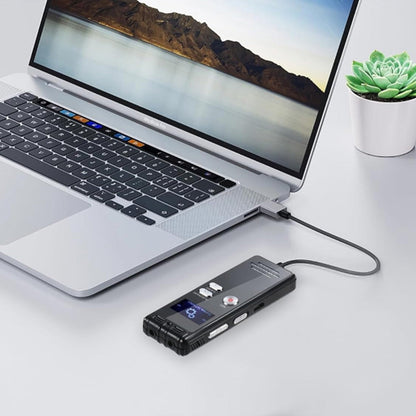 Digital Voice Activated Recorder with 32G TF Card Playback Audio Recording Device